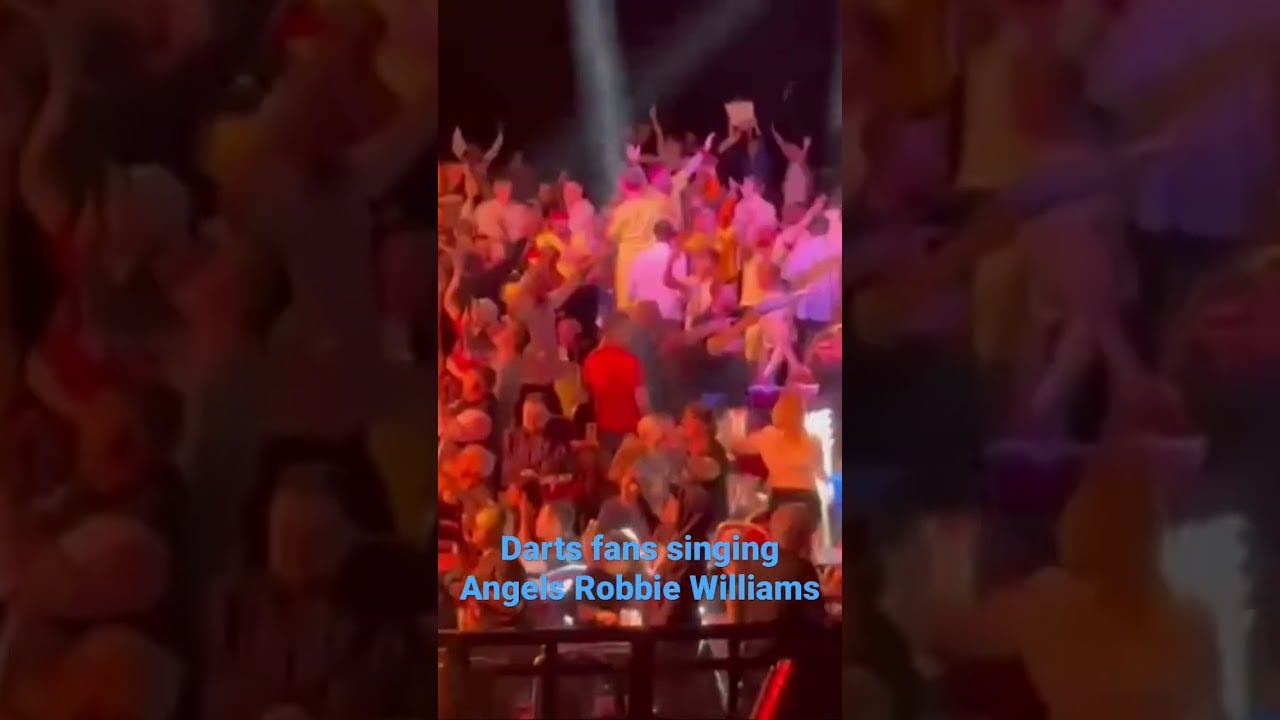 Crowd singalong to Angels at the darts! video thumbnail