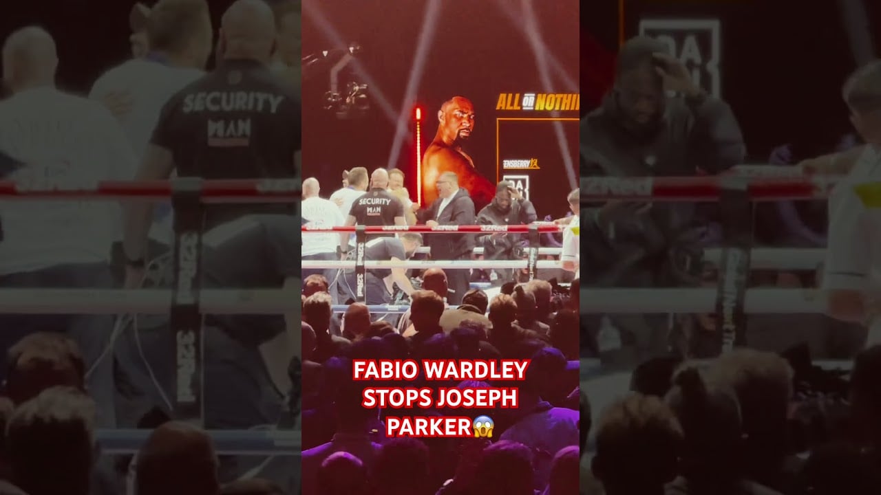 Fabio Wardley STOPS Joseph Parker! video thumbnail