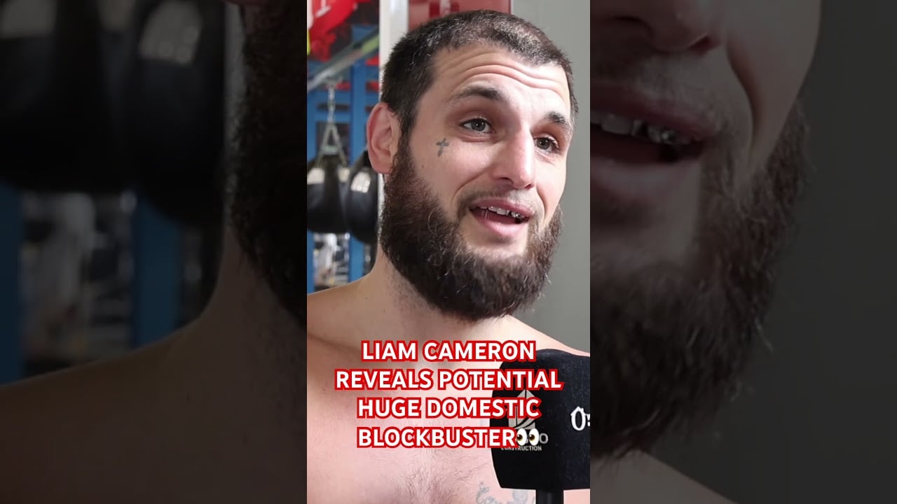 Liam Cameron reveals potential HUGE domestic clash video thumbnail