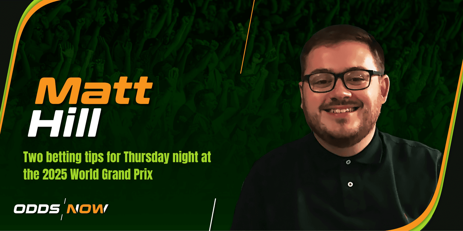 World Grand Prix 2025: Two betting tips for Thursday night
