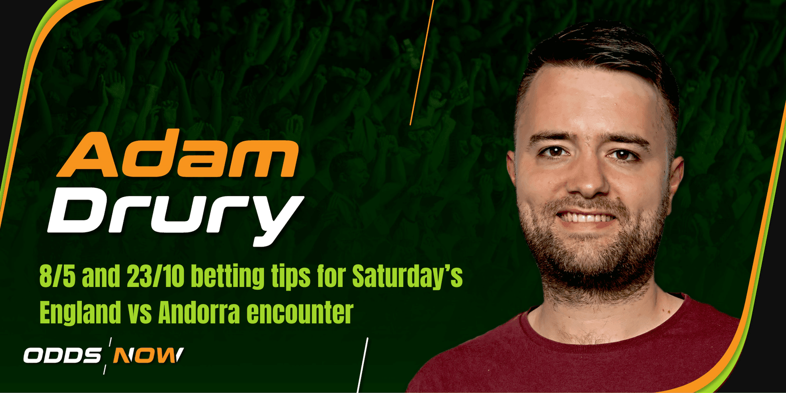 England vs Andorra: 8/5 and 23/10 betting tips as Three Lions face minnows