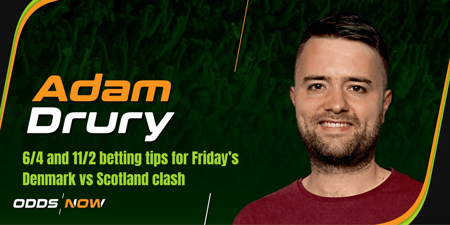 Denmark vs Scotland: 6/4 and 11/2 betting tips for Friday clash
