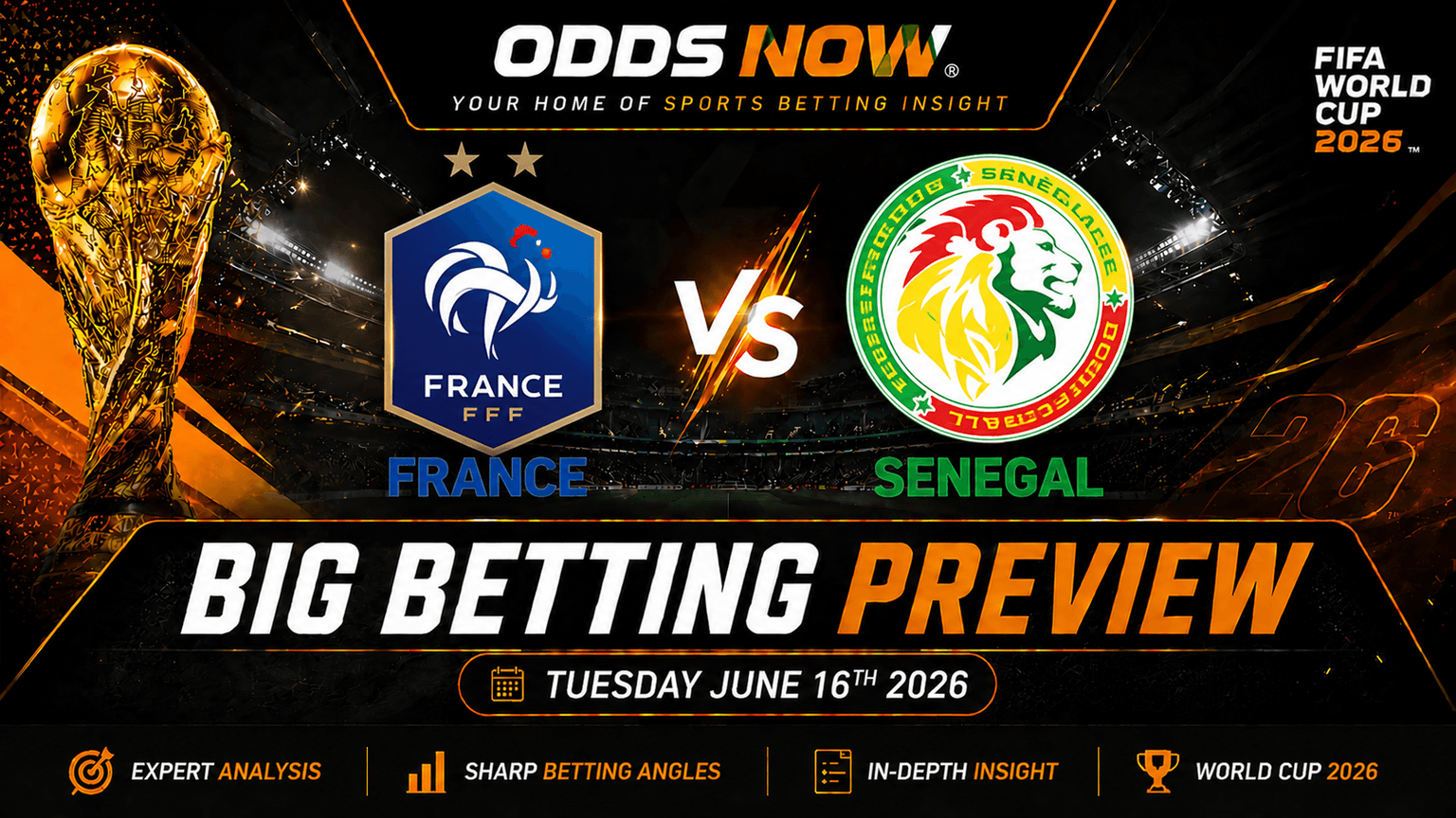 France vs Senegal betting tips: Africans can cause favourites a headache